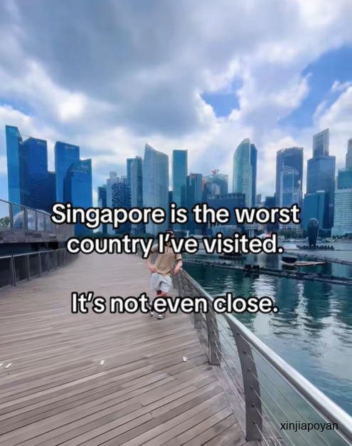 全球最贵消费,换来最无聊体验?英国小哥怒喷新加坡是“最差城市”,评论区直接炸锅!