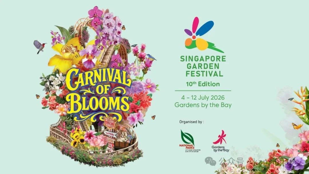 【下周活动】新加坡花园节十周年、青年文化节、免费烟花、沙滩电影档档不重样