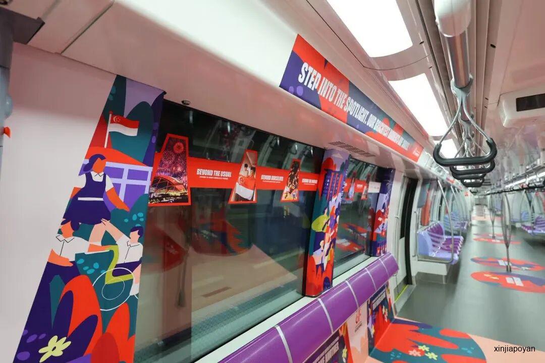 国庆月地铁巴士换新装，温馨主题设计伴你出行