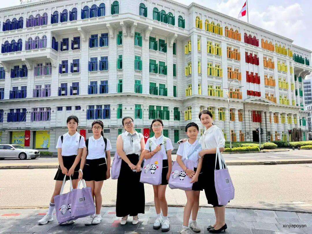 汶川地震受助小学师生,受邀赴新加坡开启国际游学之旅!还获中国驻新加坡大使接见