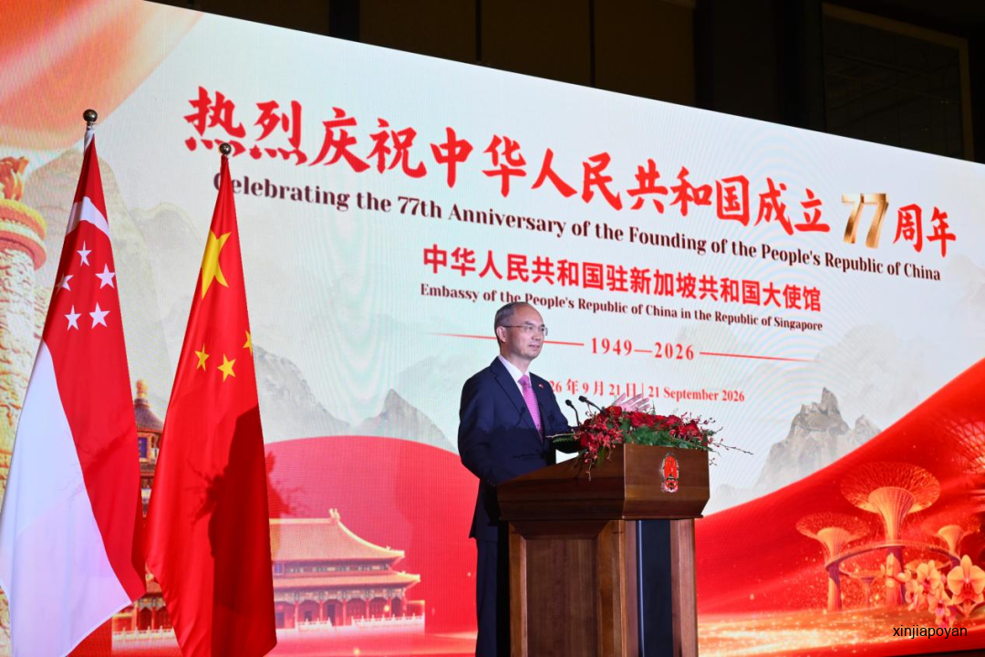 800人共庆中华人民共和国成立77周年,中国驻新使馆这场招待会亮点太多