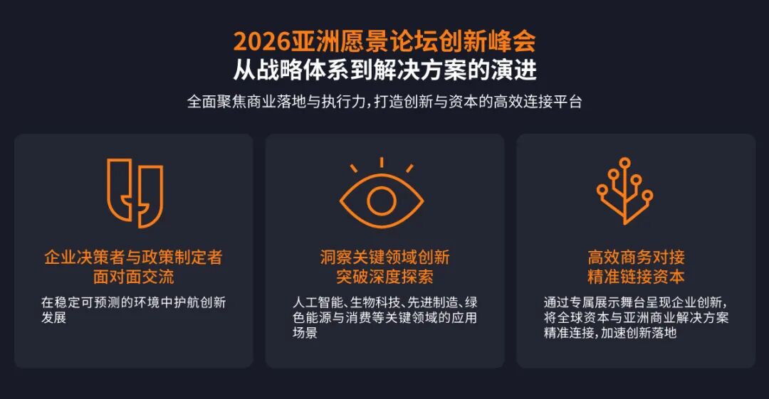首轮嘉宾+议程亮点先睹为快,财新亚洲愿景论坛创新峰会来了!