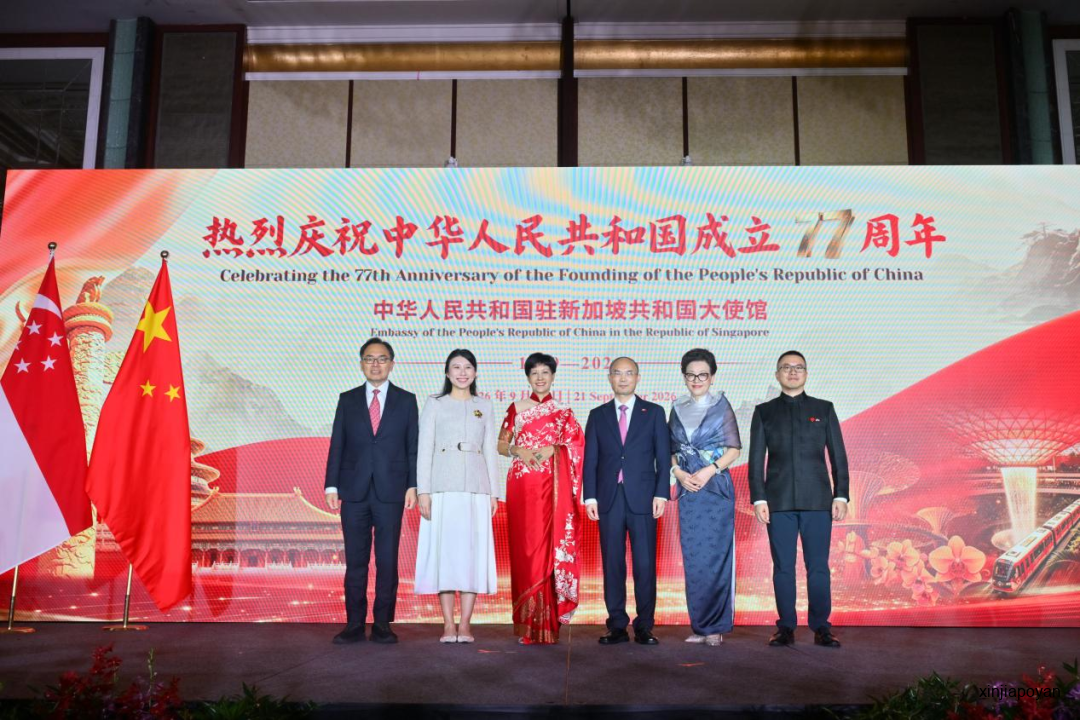 800人共庆中华人民共和国成立77周年,中国驻新使馆这场招待会亮点太多