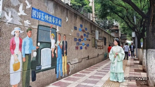 马来西亚华人昆明偶遇外公老照片,重现新加坡抗战往事